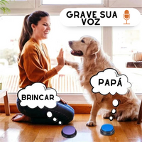 Botões Graváveis - Ensine seu Pet a Falar