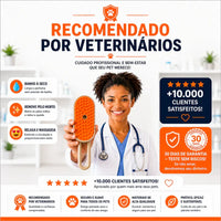Escova à Vapor 3 em 1 - Previne, Massageia e Purifica
