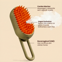 Escova Mágica a Vapor PetCare