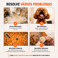 Escova Inteligente 5 em 1 — Controle Total dos Pelos na Sua Casa
