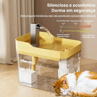 Fonte Elétrica de 1.5L para Gatos e Cães Silenciosa e com Filtro