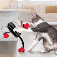 Brinquedo Interativo de Boxe com Catnip para Gatos