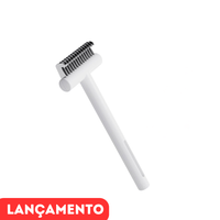 Escova de Aço Removedora de Pelos de Gatos
