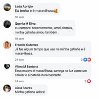 Escova à Vapor 3 em 1 - Previne, Massageia e Purifica