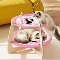 Cama Elevada Arranhável para Gatos