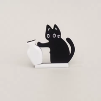 Decoração Gatinho com Porta Bigodes