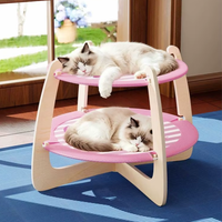 Cama Elevada Arranhável para Gatos