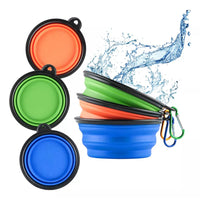Tigela Portátil Dobrável de Silicone 300 ml