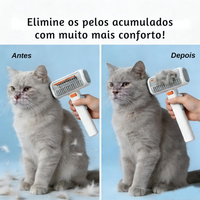 Escova com Botão para Remoção de Pelos