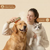 Escova Mágica a Vapor PetCare