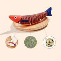 Brinquedo Peixinho com Som e Catnip Interativo para Gatos